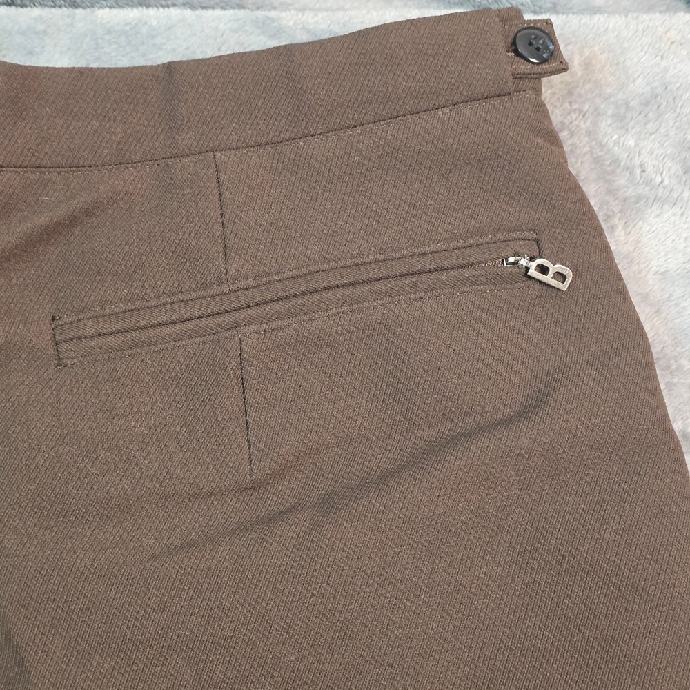Bogner Fortiss Vintage Men Ski Pants 36 Brown Wool Blend Stirrup Western Germany - Picture 14 of 16
